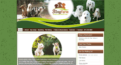Desktop Screenshot of 3dogfarm.com